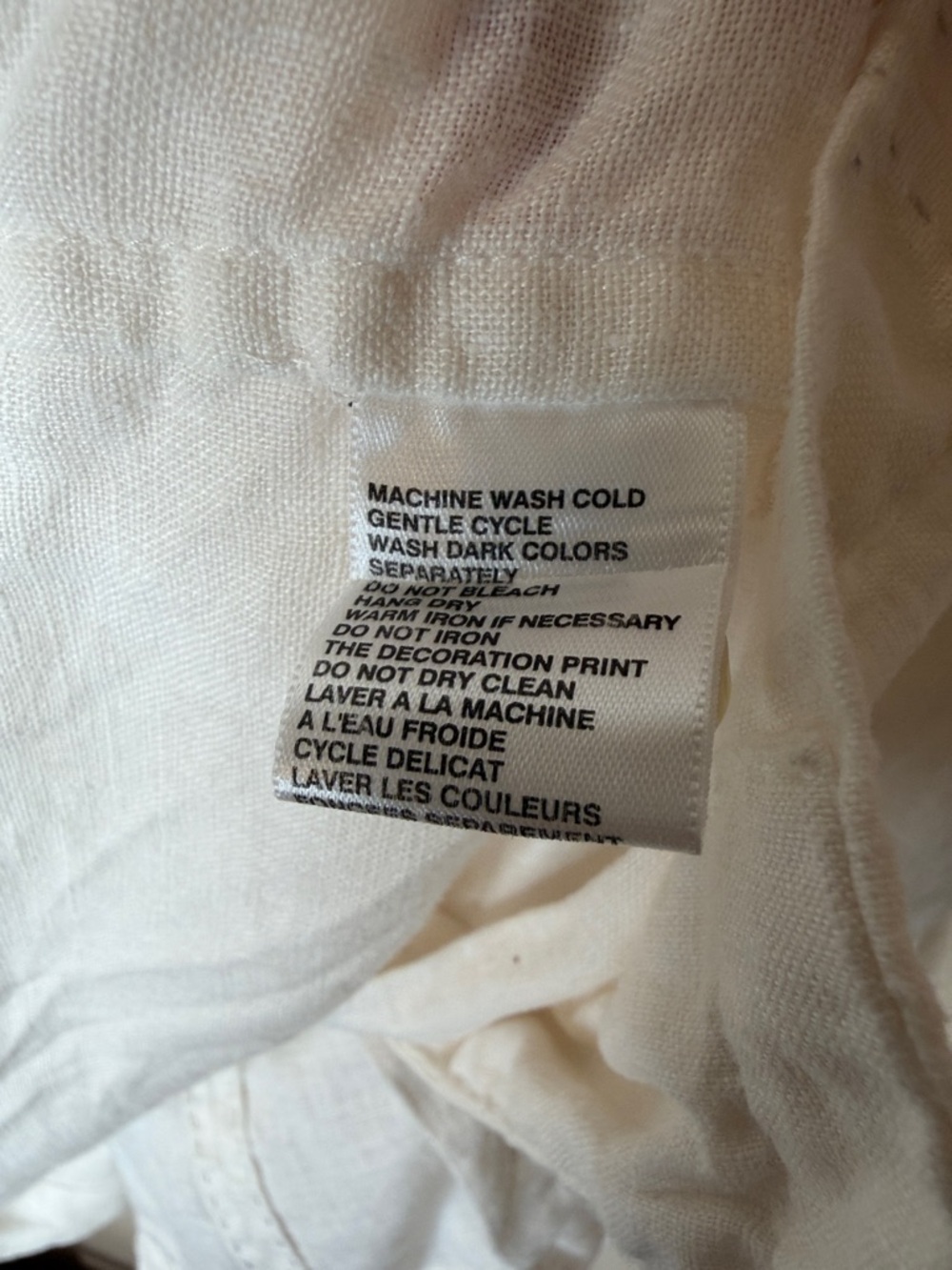 TOMMY BAHAMA Relax 100% Linen Button‎ Down Shirt - Picture 6 of 6
